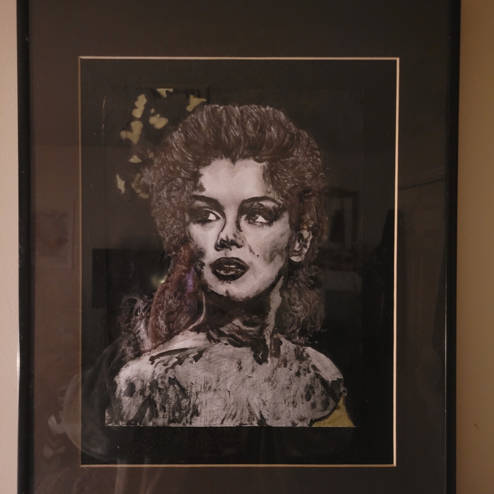 Monochrome Portrait Art Print